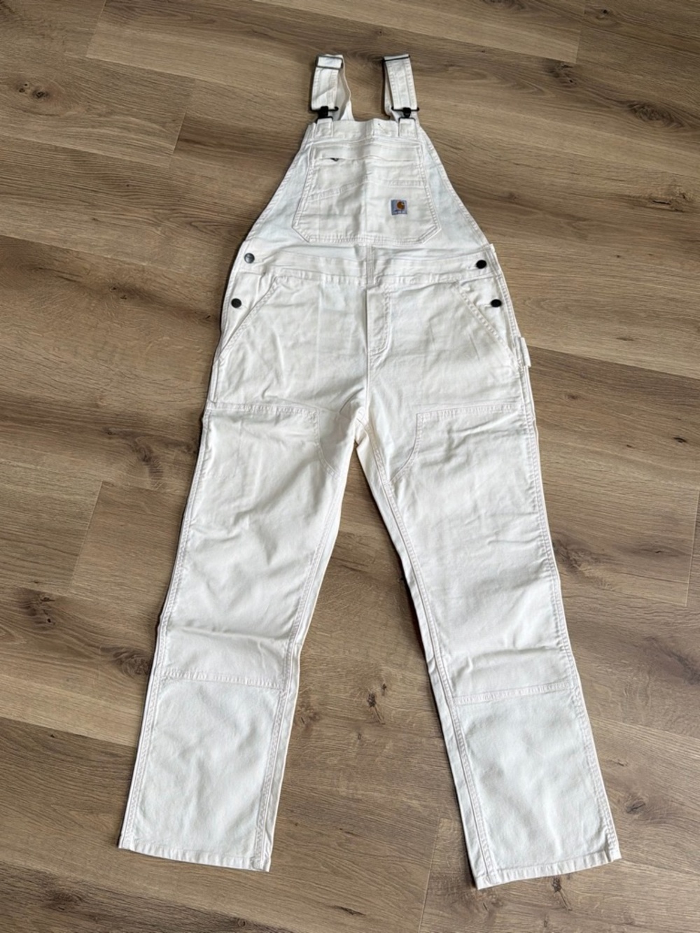 Carhartt Women’s Rugged Flex Canvas Rib Overalls